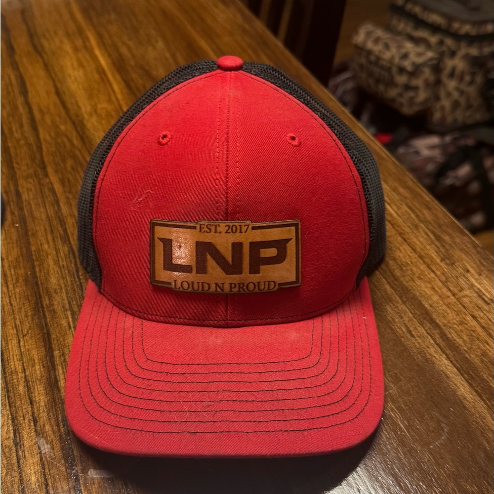 Red and Black Trucker Hat
